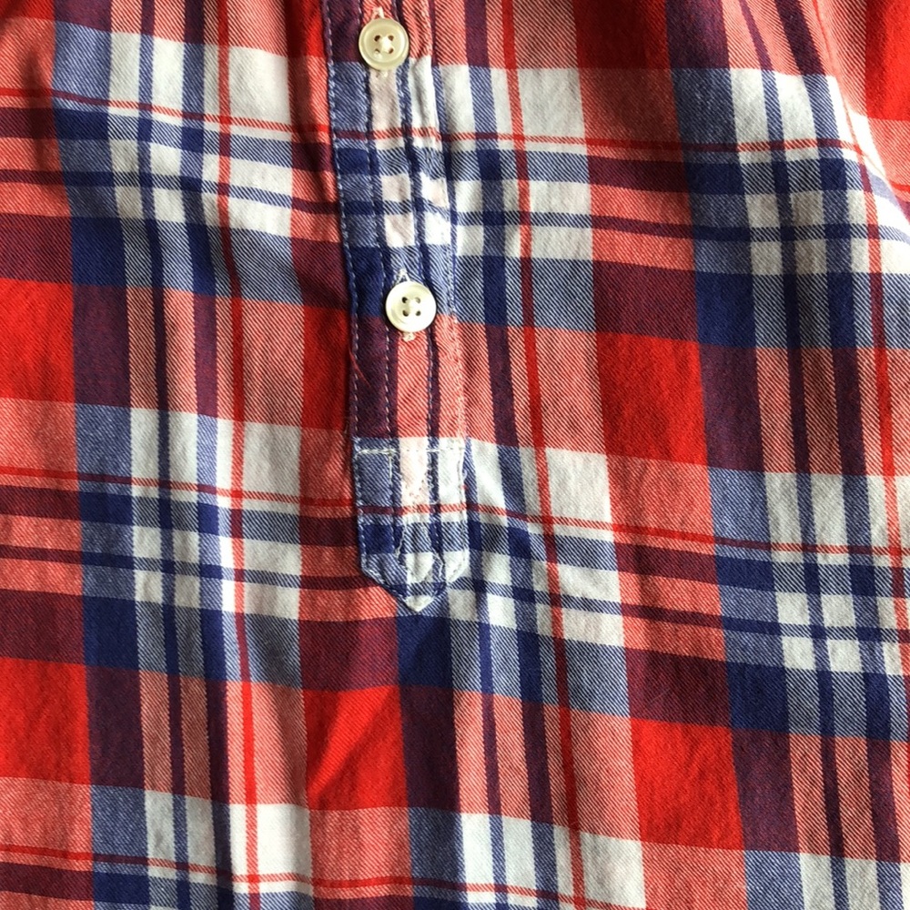 Jcrew Plaid Pull Over Button Down - image 6